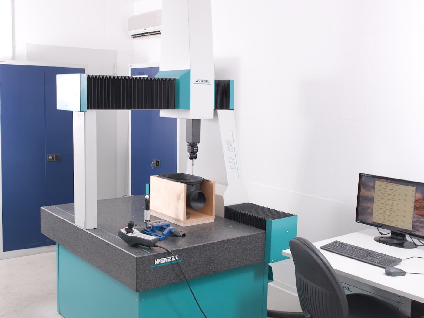 3D-Koordinatenmessmaschine im Messraum