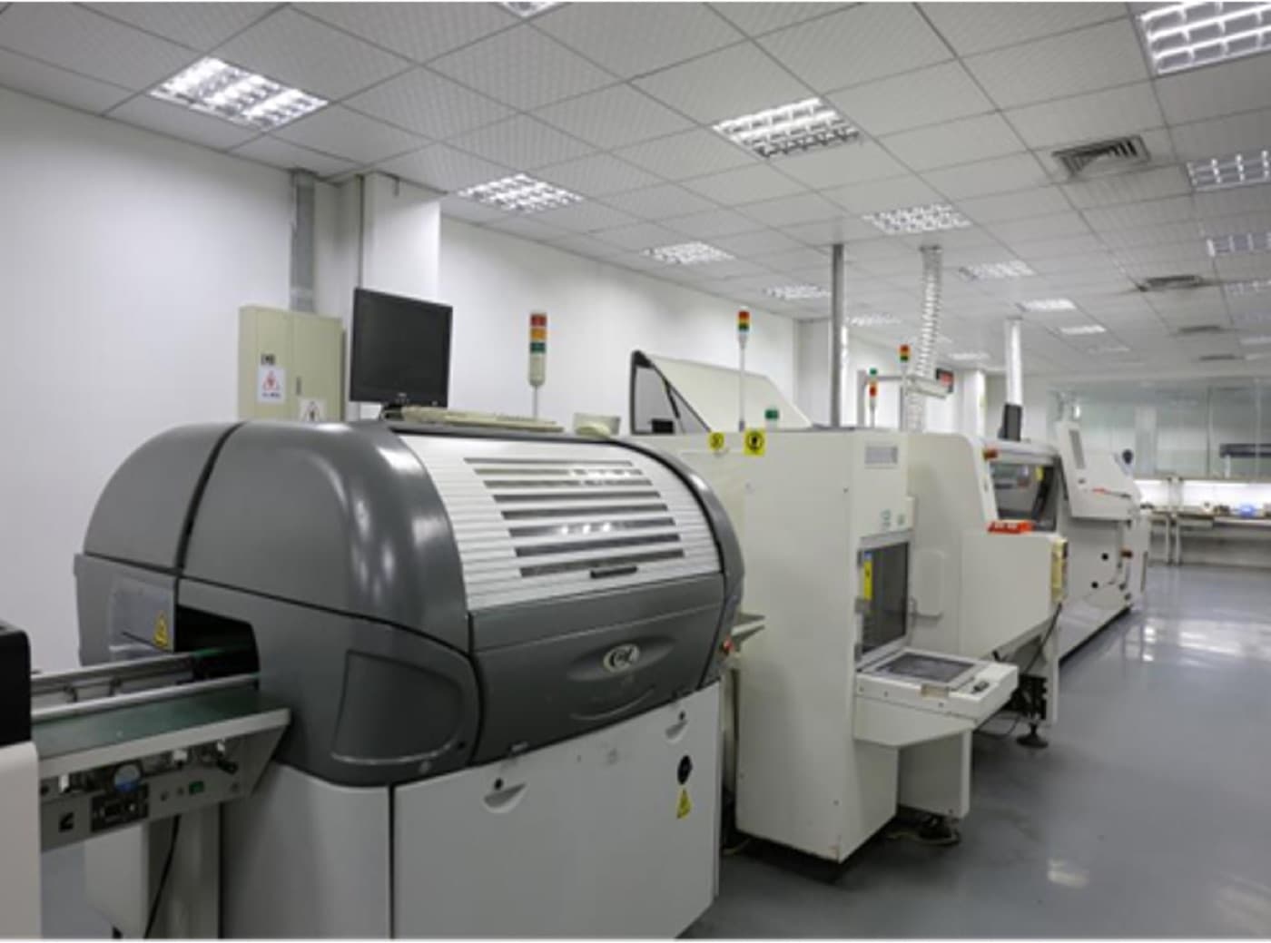 SMT-Bestückungslinie am Standort Shenzhen