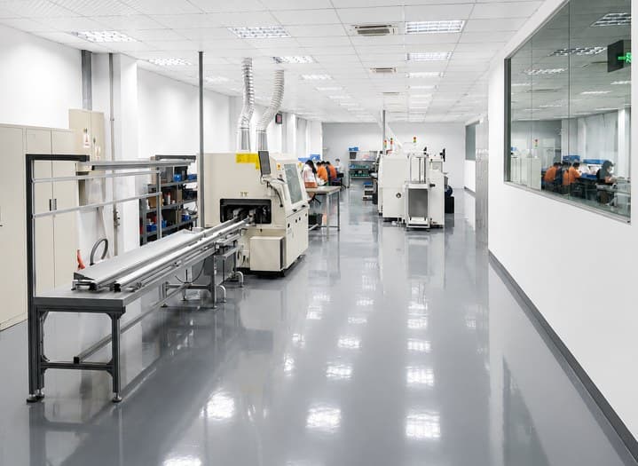 SMT-Fertigungslinie am Standort Shenzhen